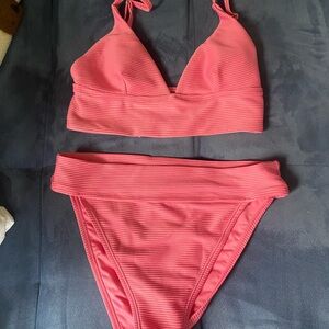 Pink Women's Aeropostale Bikini Set